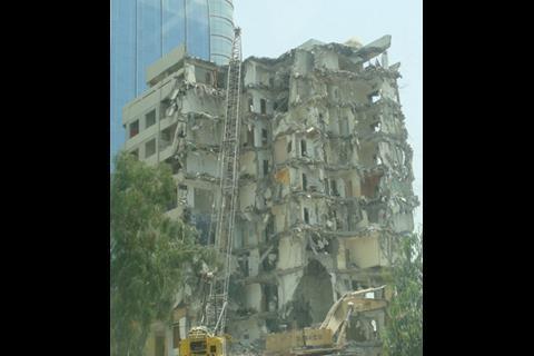 Older buildings are already being demolished in Abu Dhabi city centre to make way for planned developments